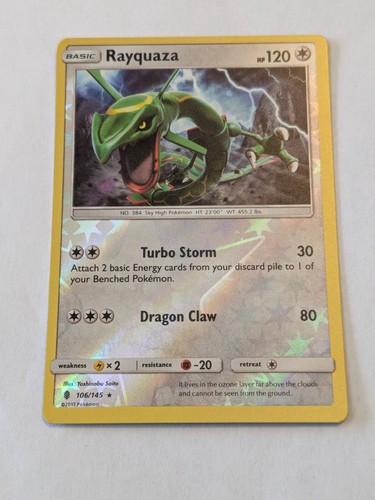 Carte pokemon rayquaza - fr,