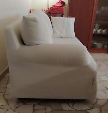 divano letto usato 1 piazza con rete elettrosaldata e materasso