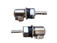 Coppia  spruzzini cromati Fiat