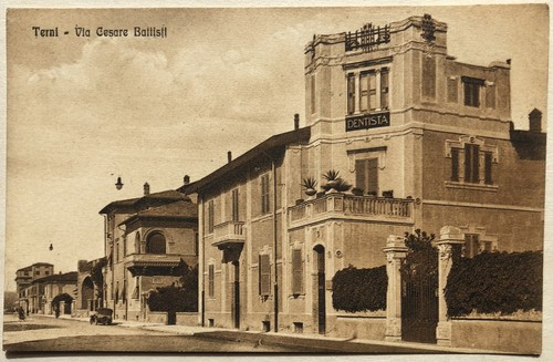 Cartolina terni via - cartolina,