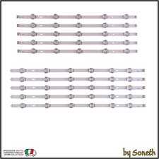 KIT 10 BARRE LED TV PER LG 55" 55LF652V 55LF652VZA 55LF652V-ZA