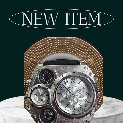 Orologio uomo oulm - uomo, dual
