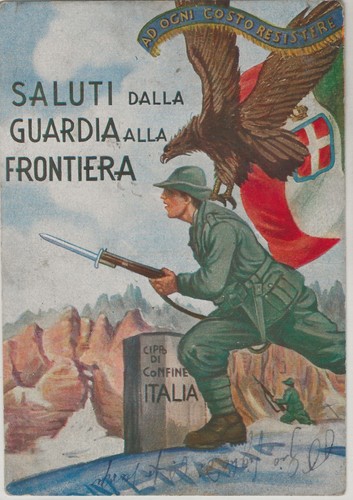 Cartolina regio esercito - regio,