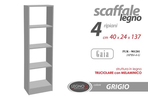 Libreria moderna salvaspazio - libreria,