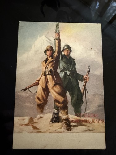 Cartolina militare mvsn - cartolina,