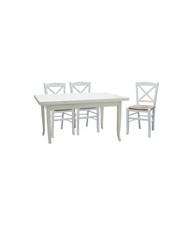 Set tavolo rettangolare - , shabby