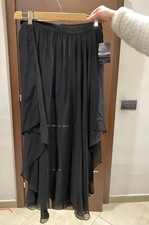 gonna zara basic nera lunga