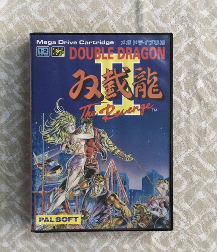 Sega mega drive double dragon - double,