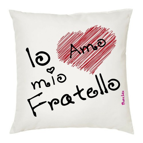 Cuscino con scritta - cuscino,