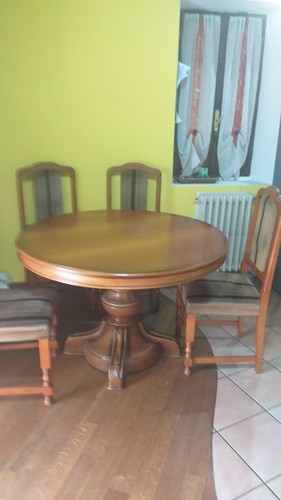 Tavolo rotondo allungabile con - rotondo,