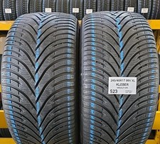 2x Gomme Invernali Kleber 245/45 R17 99V KRISALP HP-3 XL M+S PNEUMATICI USATI 