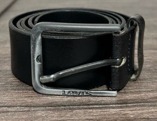 Cintura Levi's Nera in pelle
