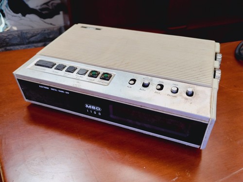 Radio sveglia vintage mbo 1100 - sveglia,