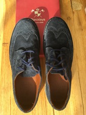 scarpa Derby allacciata BARCKLEYS blu calzatura uomo 43 (9 UK) shoes men