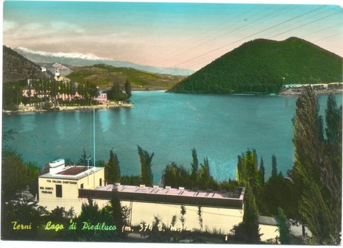 Terni lago piediluco 1957 - di,