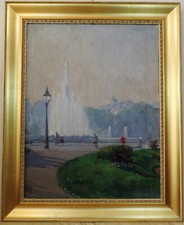 dipinto olio su tela  G. PENNASILICO cm 47 x 61 certificato