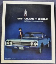1965 Oldsmobile Grande 26pg Brochure 98 Cutlass 442 Starfire Jetstar I Dynamic 88
