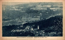 Cuneo Monasterolo Casotto Panorama F. piccolo spedita franc. asp.