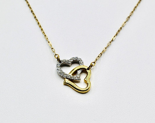 Collana swarovski doppio cuore - swarovski,