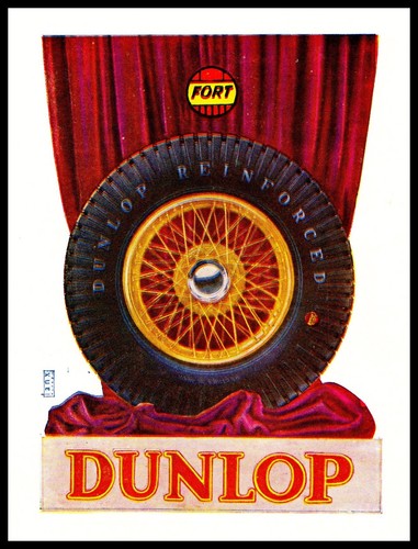 Pubblicita 1931 dunlop rubber - pubblicita',