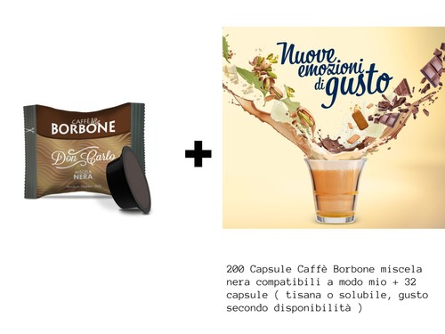 200 capsule caffe borbone don - 200,