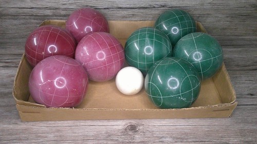 Set palline bocce vintage - 9,