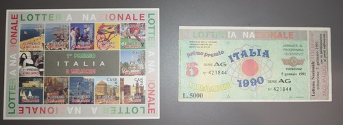 Biglietto lotteria nazionale - biglietto,