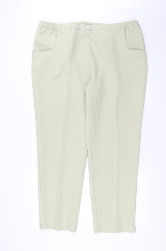 Pantalone donna verde misto