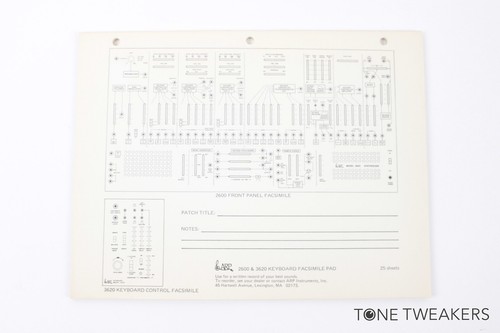 Arp 2600 3620 - arp, tastiera