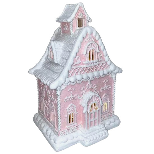 Christmas pink white - pink,