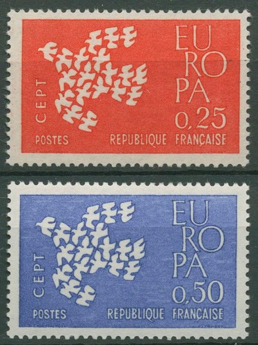 Francia 1961 europa cept - 1961,