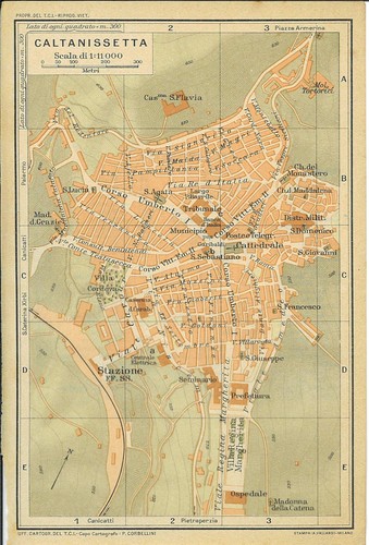 Cartina geografica città - , di