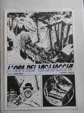 BELLISSIMA PRIMA TAVOLA ORIGINALE MAGICO VENTO DI STEFANO BIGLIA