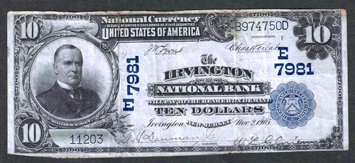 Banconota dollari 1902 - 10, ~
