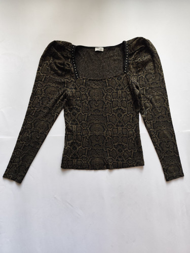 Maglia con scollo quadrato liu - maglia,