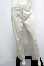 Tommy Hilfiger Donna Pantalone Taglia 44 Jeans Beige Pant Pants Regular Cotone