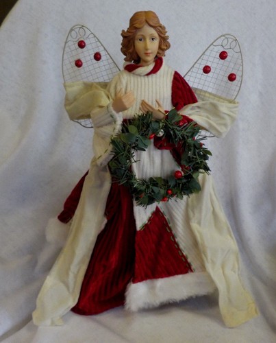 Vintage angel tree - tree, topper