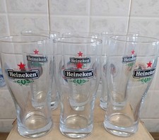 Bicchieri birra Heineken  set 6 pezzi 