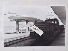 Fotografia Stazione di Villa San Giovanni Locomotore elettrico da Manovra E324