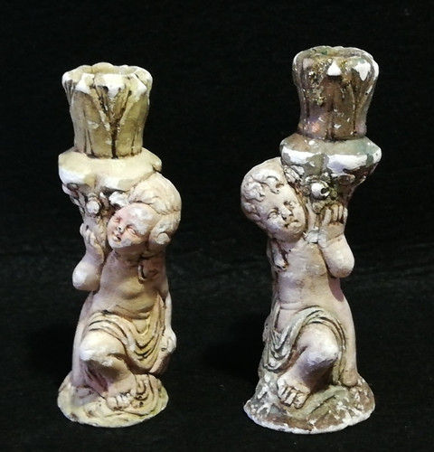 Coppia putti - coppia, (apteri)