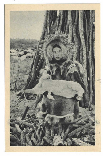 Postcard the bering strait - at,