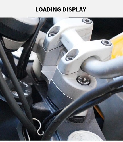 Handlebar risers for ducati - risers,