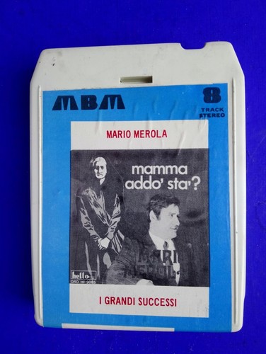 Cassetta stereo 8 mario - 8,