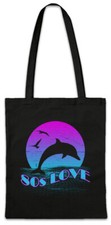 Borsa in tessuto Love anni 80