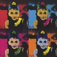 30W"x30H" AUDREY HEPBURN