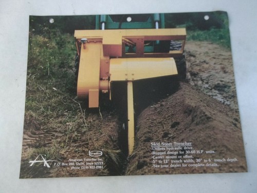 Bradco skid steer trincia - steer,