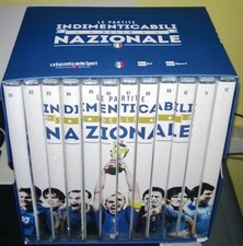 OPERA BOX COFANETTO 12 DVD LE PARTITE INDIMENTICABILI DELLA NAZIONALE ITALIA
