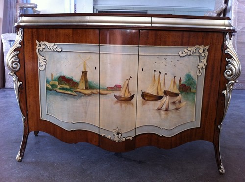 Credenza credenzone dipinto - credenzone, a