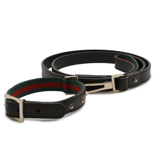 Gucci set collare guinzaglio - collare,