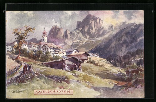 Cartolina artistica edward - cartolina,
